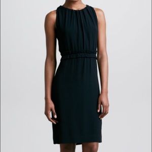 Kate Spade Black Fit Flare Crepe Katia Dress - 10
